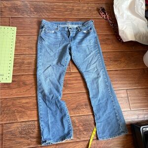 GAP Denim Flare Jeans in Classic Blue